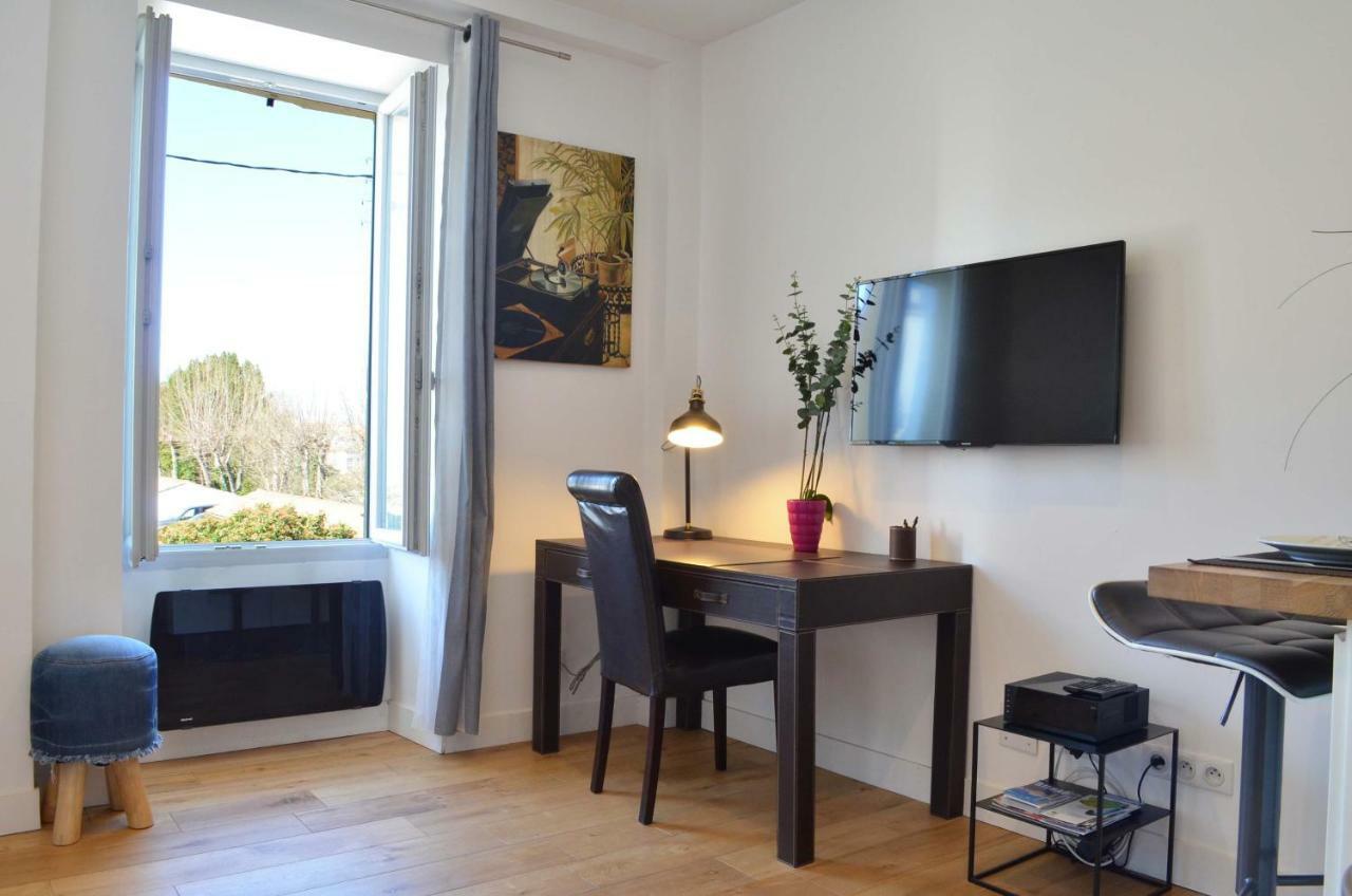 Studio Biarritz - Renove Et Moderne - Au Calme - Centre Ville - Tout A Pied Exteriör bild
