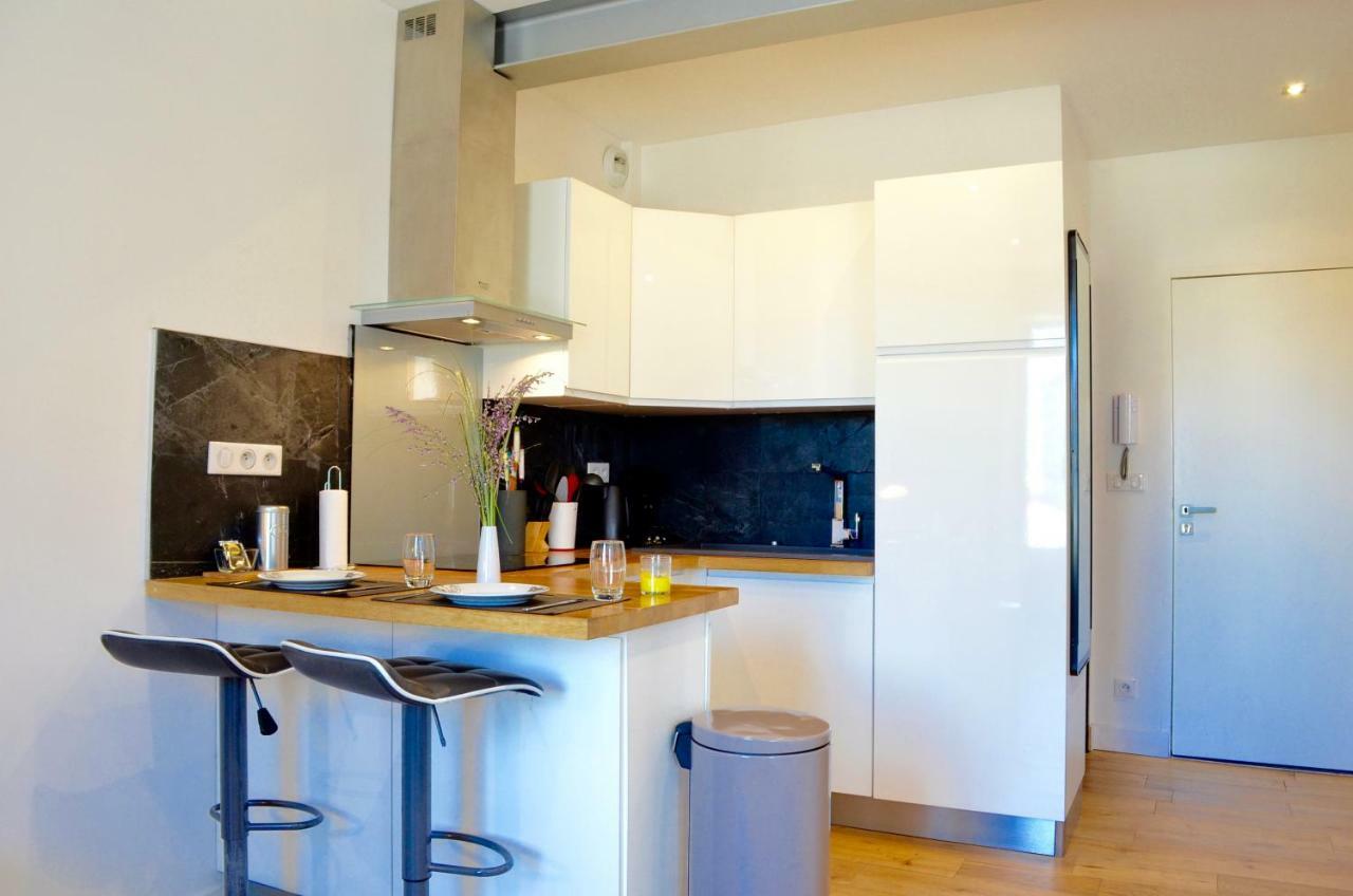 Studio Biarritz - Renove Et Moderne - Au Calme - Centre Ville - Tout A Pied Exteriör bild